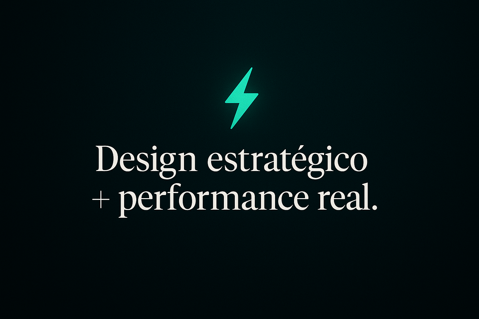 Design estratégico e performance real para sua landing page.