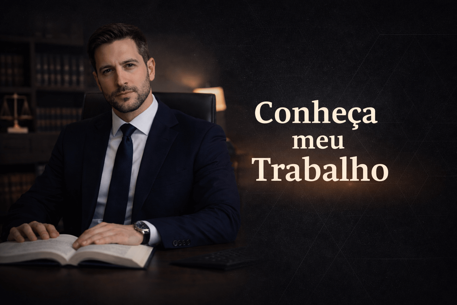 Capa do vídeo — Conheça o meu Trabalho