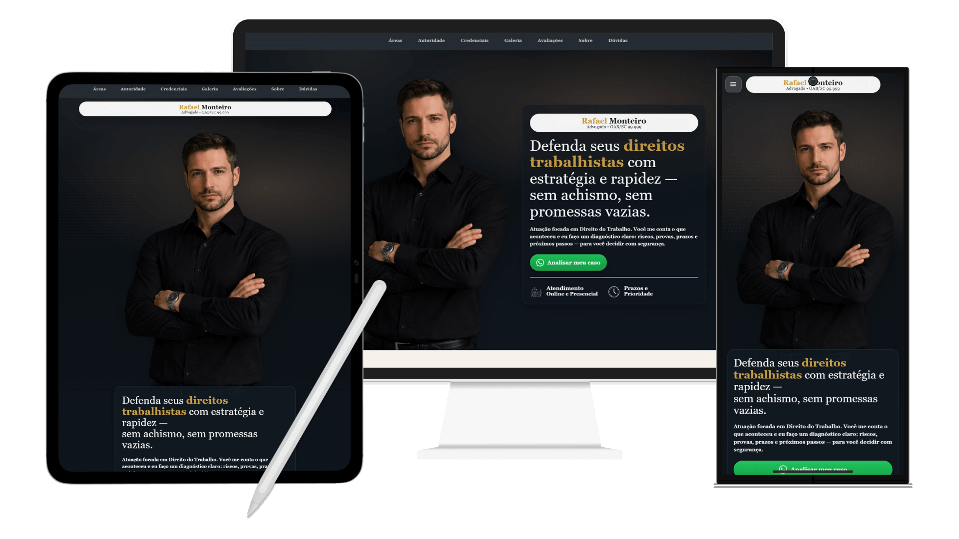 Landing Page — Advogado