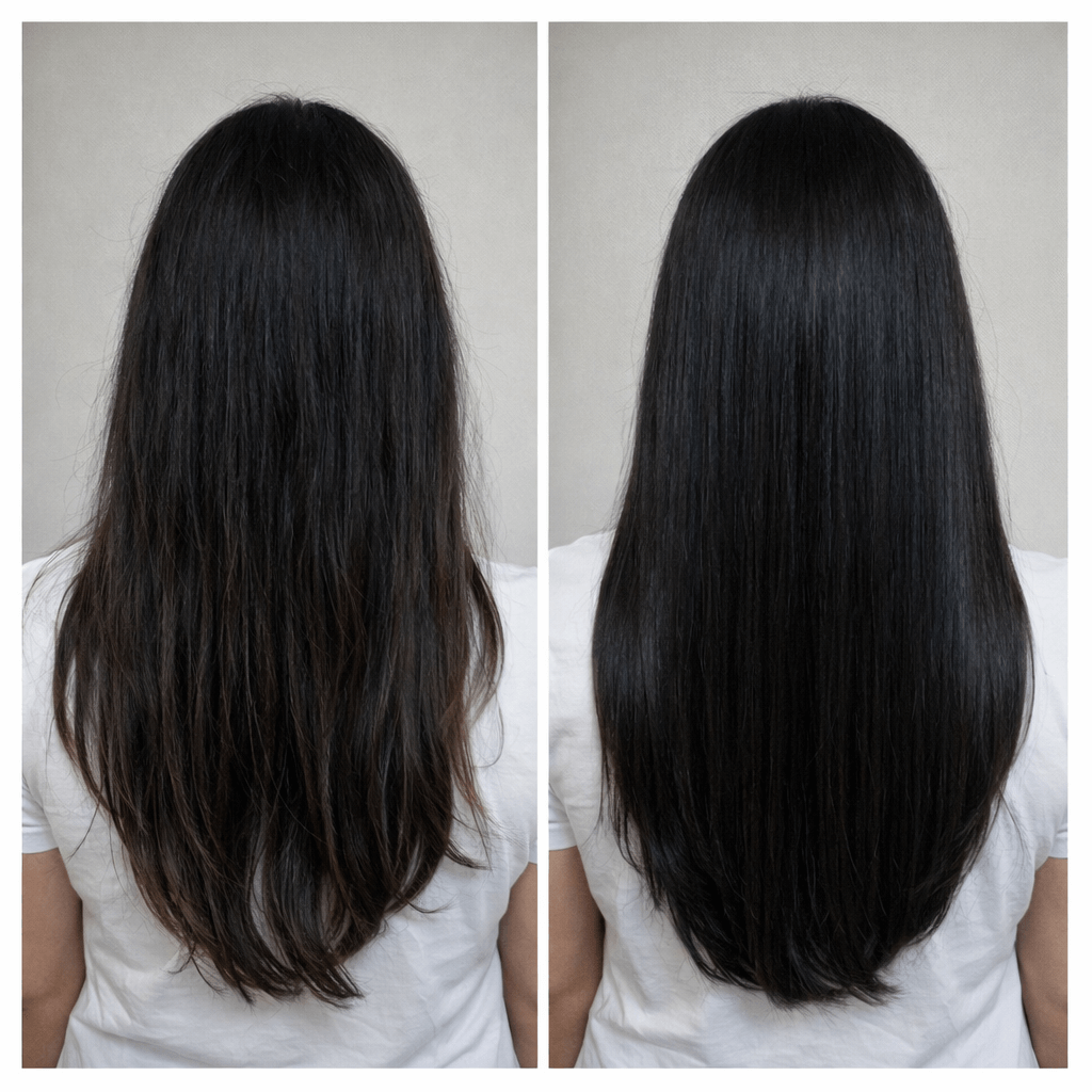 Antes e depois — resultado 2