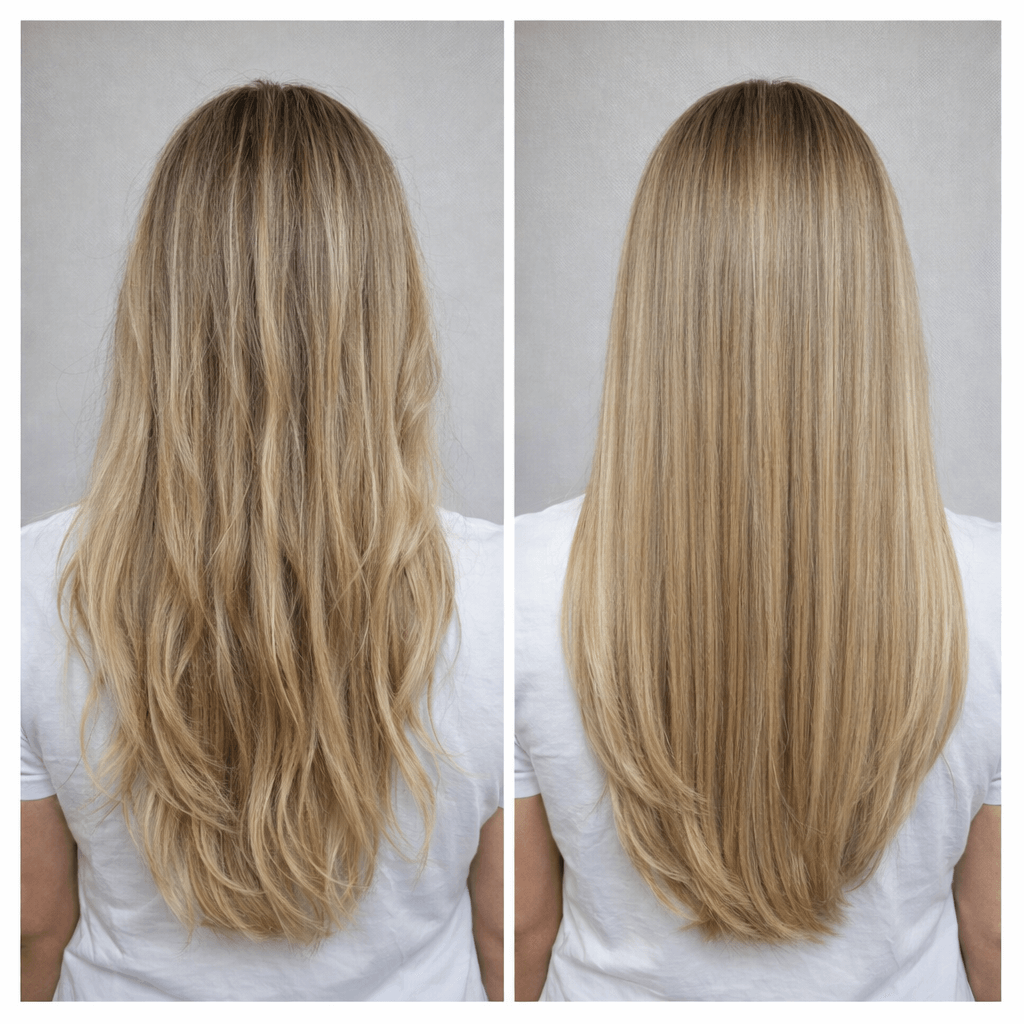 Antes e depois — resultado 3
