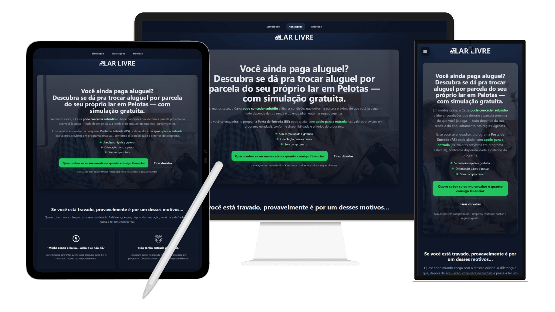 Landing Page — Corretor