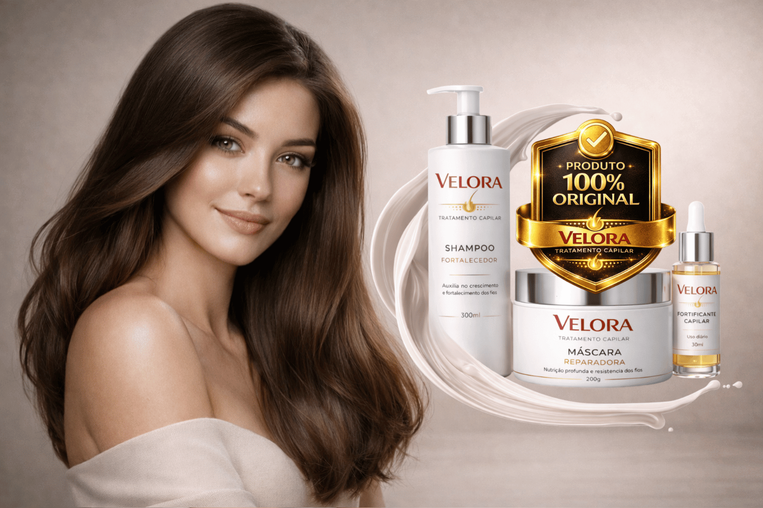 Velora — Kit Tratamento Capilar