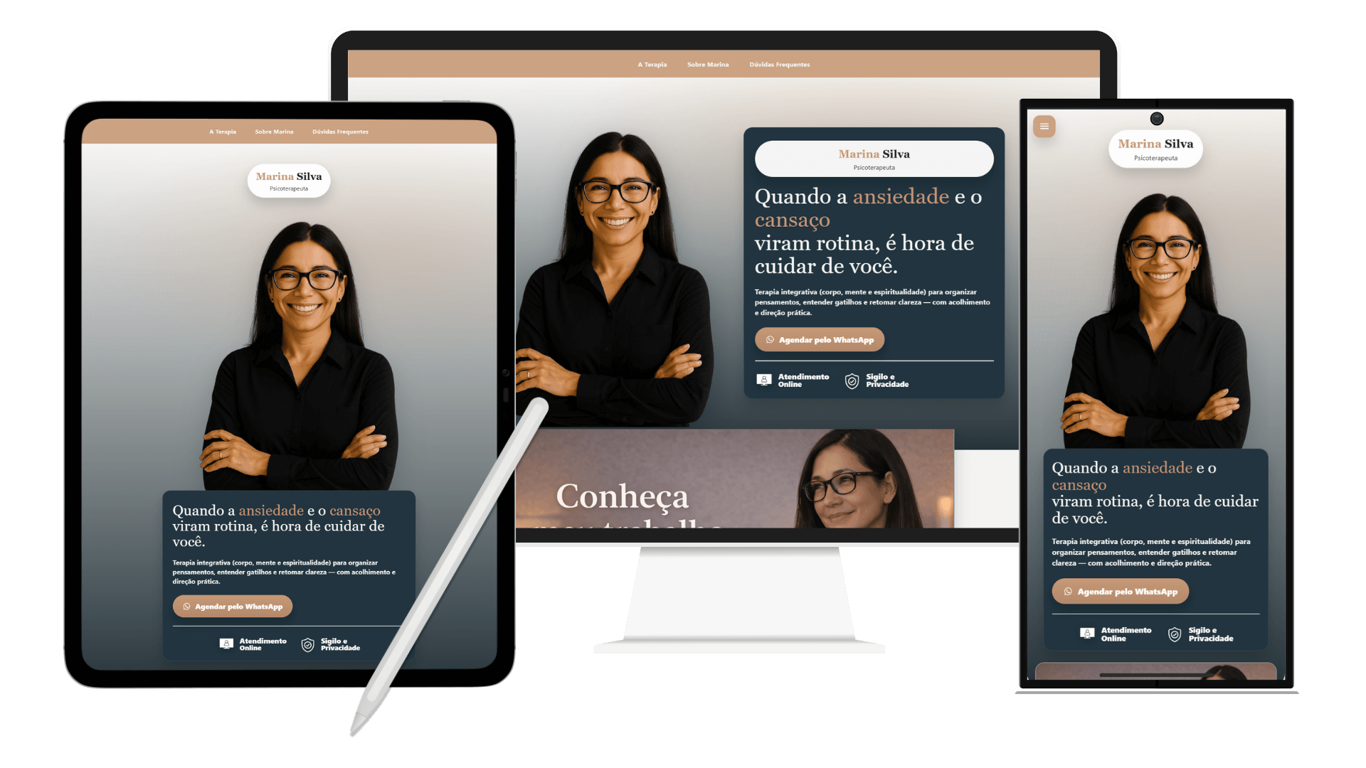 Landing Page — Terapeuta